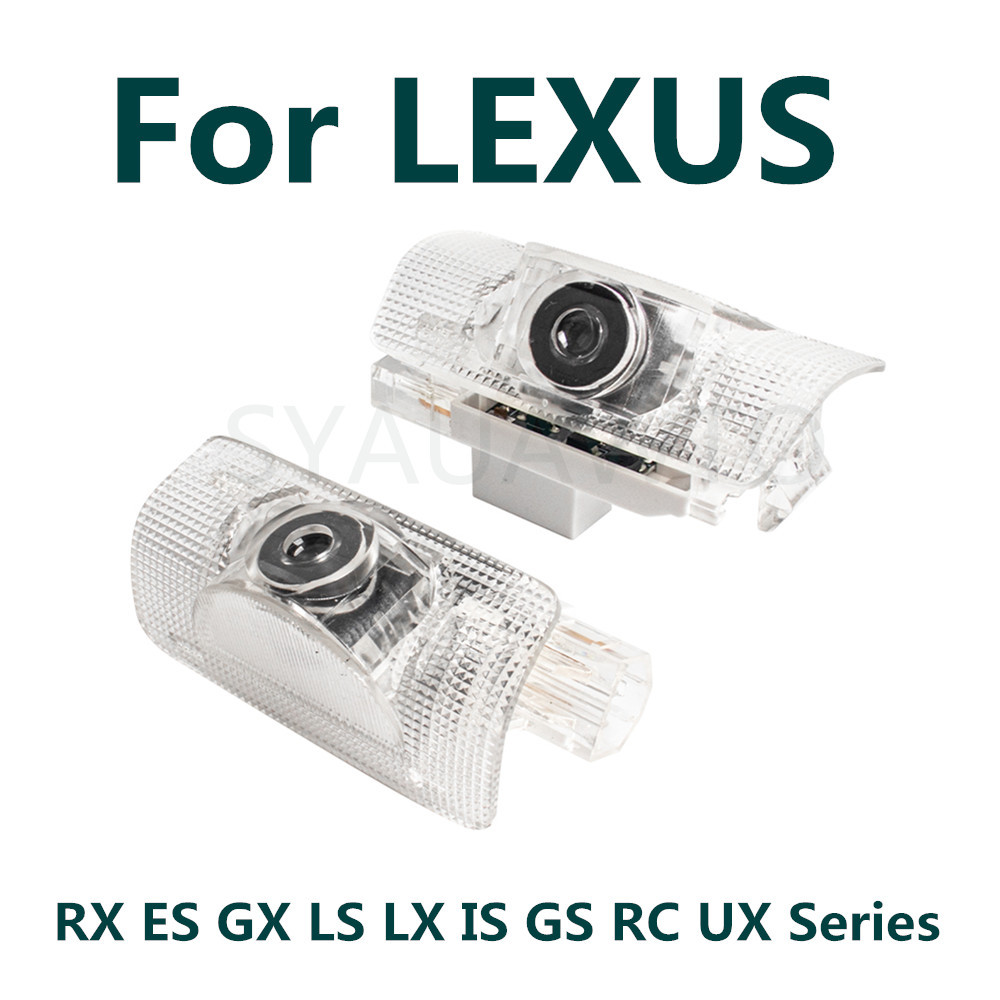 LED รถประตูยินดีต้อนรับโลโก้ Ghost Shadow Light อุปกรณ์เสริมสําหรับ LEXUS ES200 ES250 ES260 ES300 ES