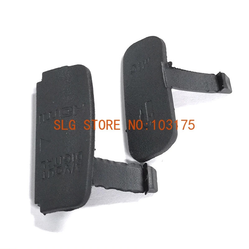 ใหม่ Interface Cap USB / AV OUT/ รองรับ HDMI / ฝาครอบยาง MIC สําหรับ Canon EOS 600D Rebel T3i Kiss X