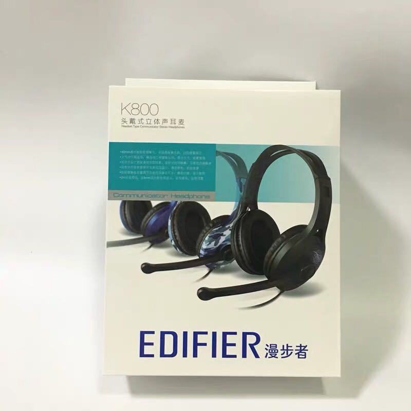 Edifier/Edifier K800 ชุดหูฟังเกมคอมพิวเตอร์เดสก์ท็อปพร้อมชุดหูฟังไมโครโฟนพร้อมไมโครโฟน