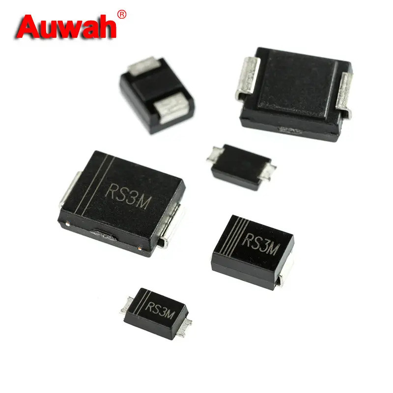20 ชิ้น/ล็อต 3A 1000V FR307 SMD Fast Recovery Rectifiers RS3M RS3MF RS3MB RS3MC SMA SMAF SMB SMC DO-