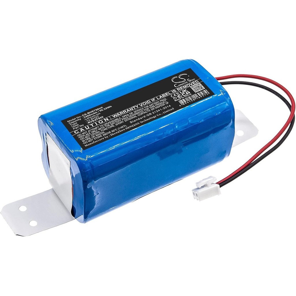 14.8V 3400mAh แบตเตอรี่ทดแทนสําหรับ Shark ION หุ่นยนต์สูญญากาศ R71 RV851WV ION