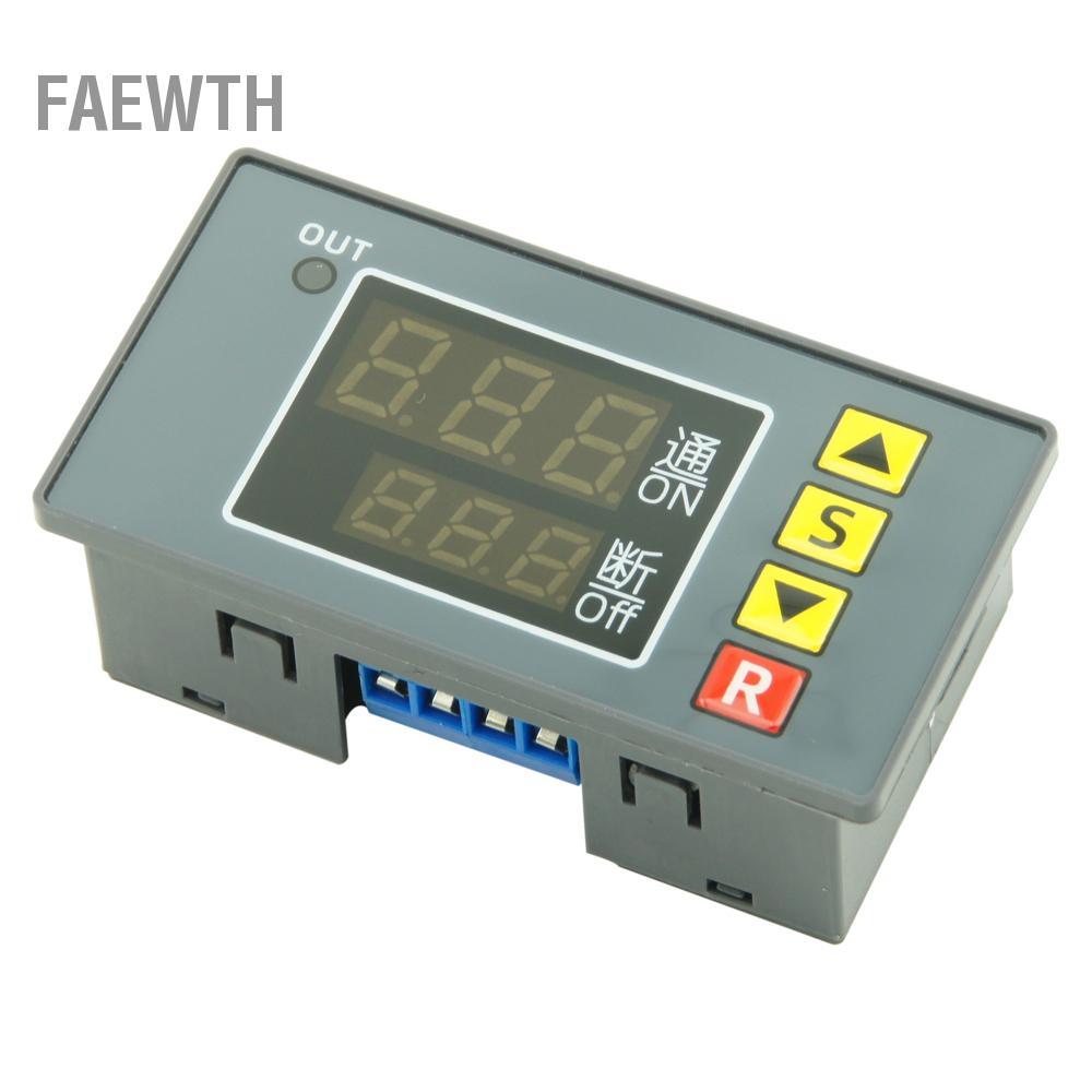 Faewth Faewth T3231 Programmable Time Control Controller Digital Delay 1-Way Relay Switch Active Out