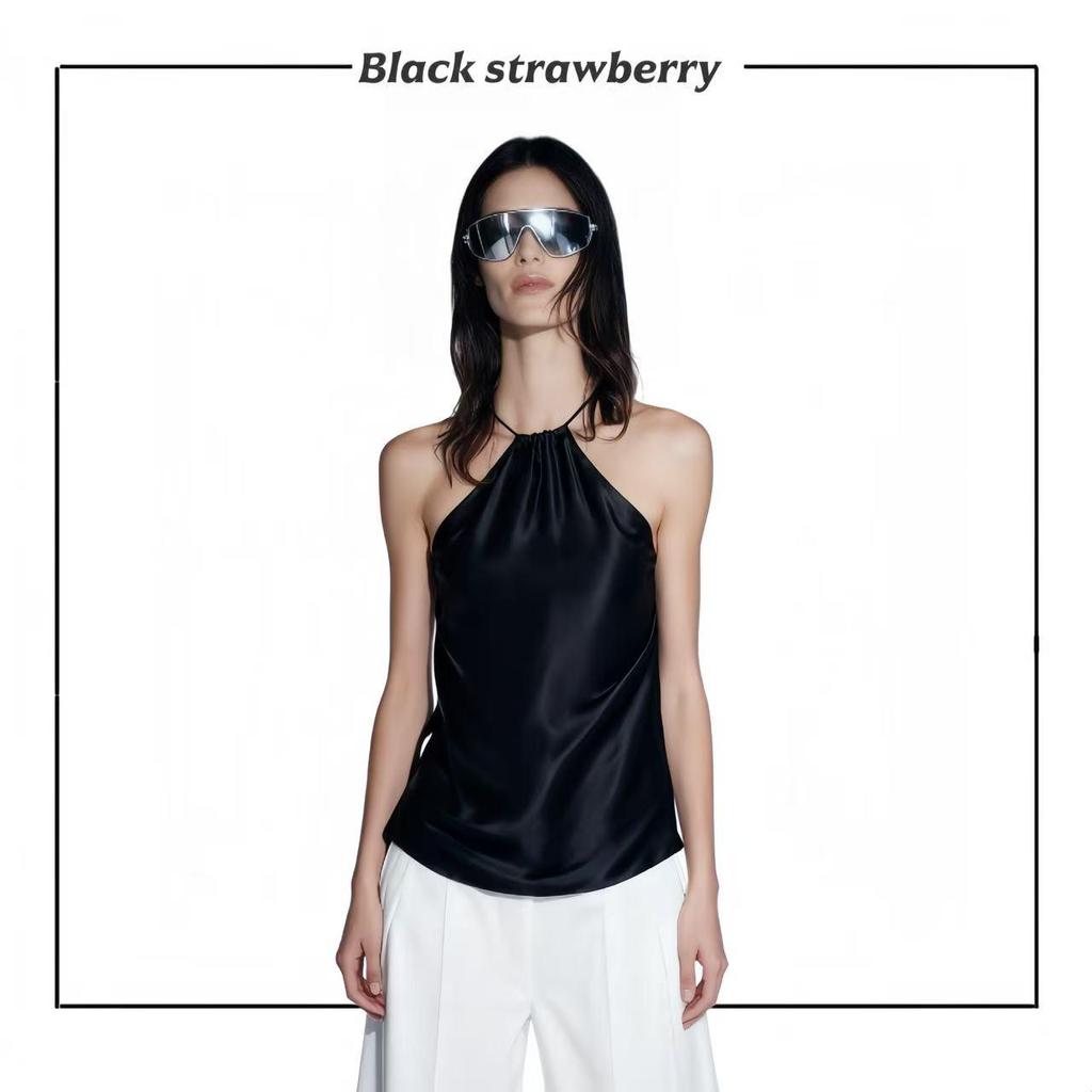 【B/S】เสื้อกล้ามเปิดหลังสำหรับผู้หญิงรุ่นใหม่
