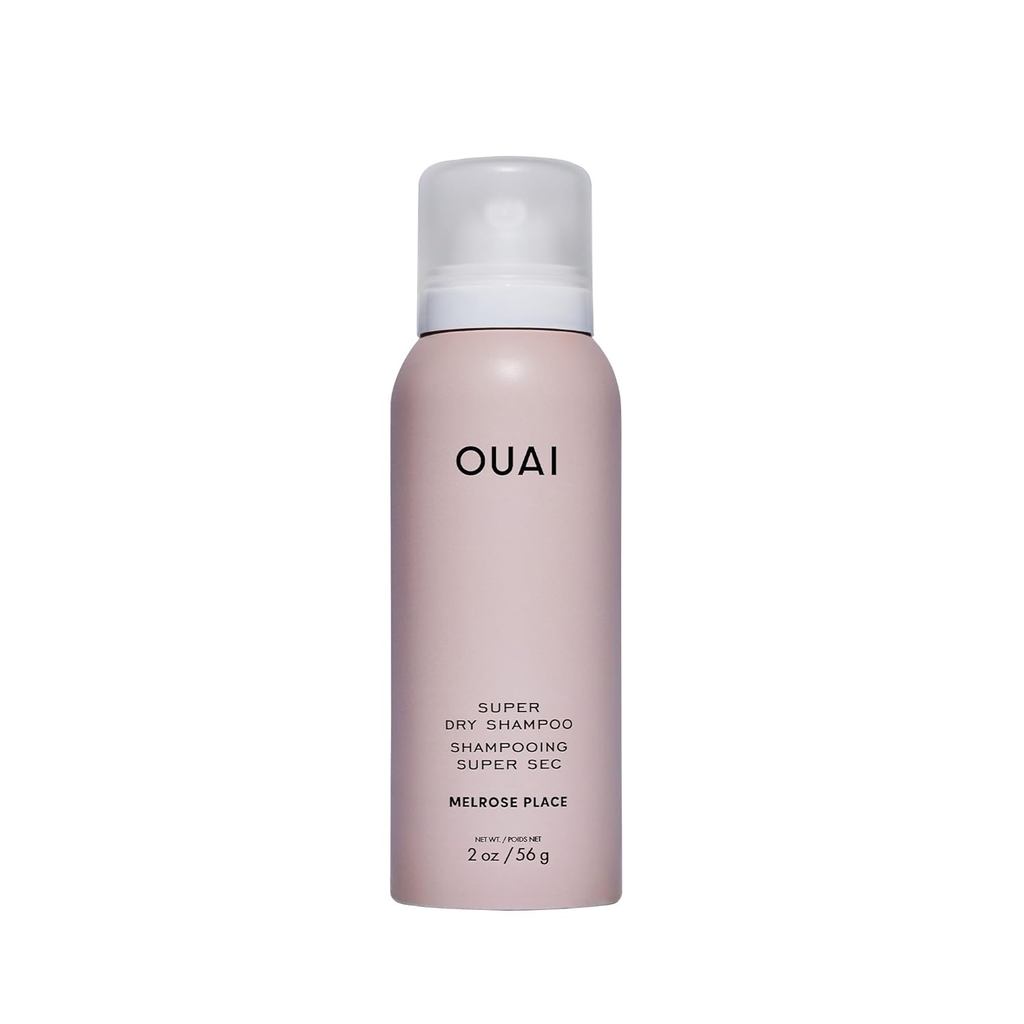 OUAI Super Travel Size Dry Shampoo - Volumizing Dry Shampoo - ดูดซับน้ํามัน, Dirt & Sweat - ผสมผสานใ