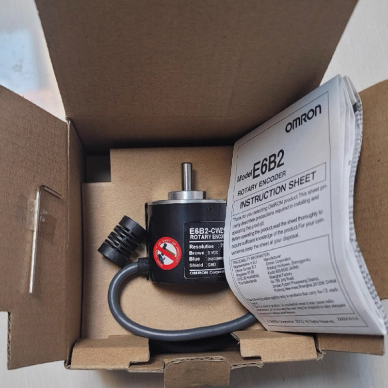 Omron Original M6-Axis Pulse หมุน Encoder E6B2-CWZ1X 2000P/R 1,000P/R1024
