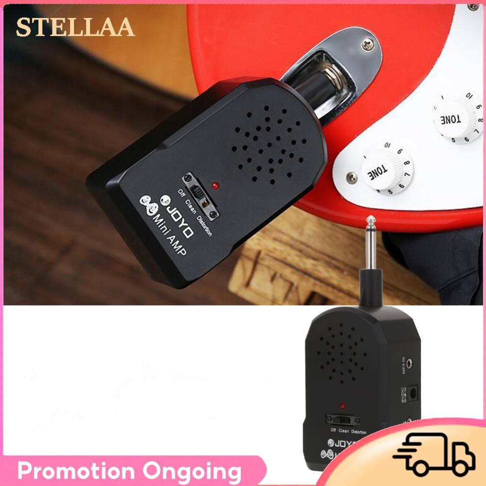 stellaa Ichiias เครื่องขยายเสียงกีต้าร์ Mini Practice High Fidelitys ลำโพงสำหรับอุปกรณ์เครื่องดนตรีไฟฟ้า
