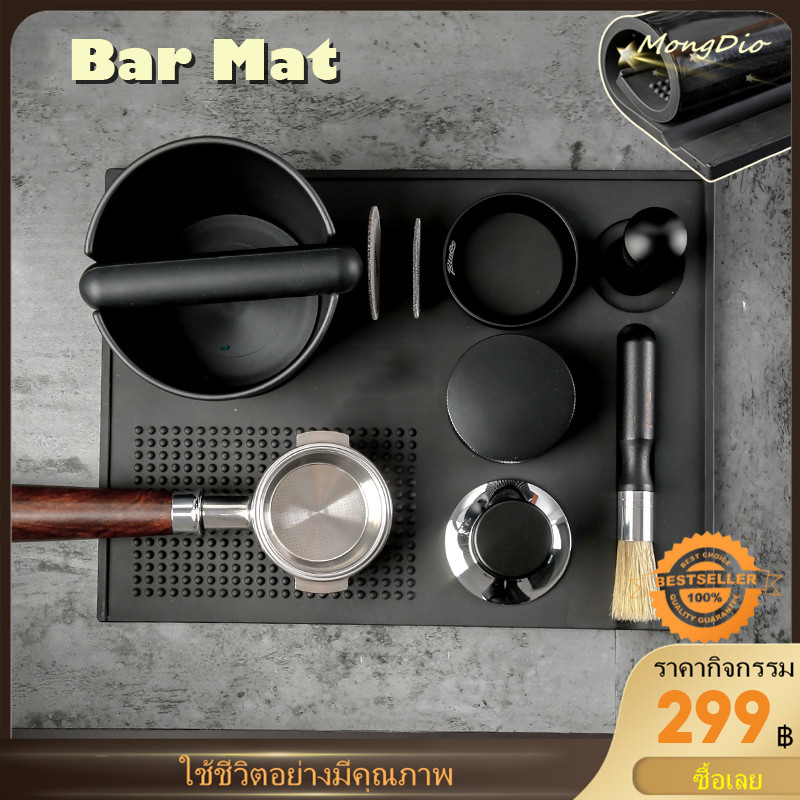 Coffee Powder Mat Bar Mat Storage Pad Bucket Set อุปกรณ์กาแฟ 51/58mm