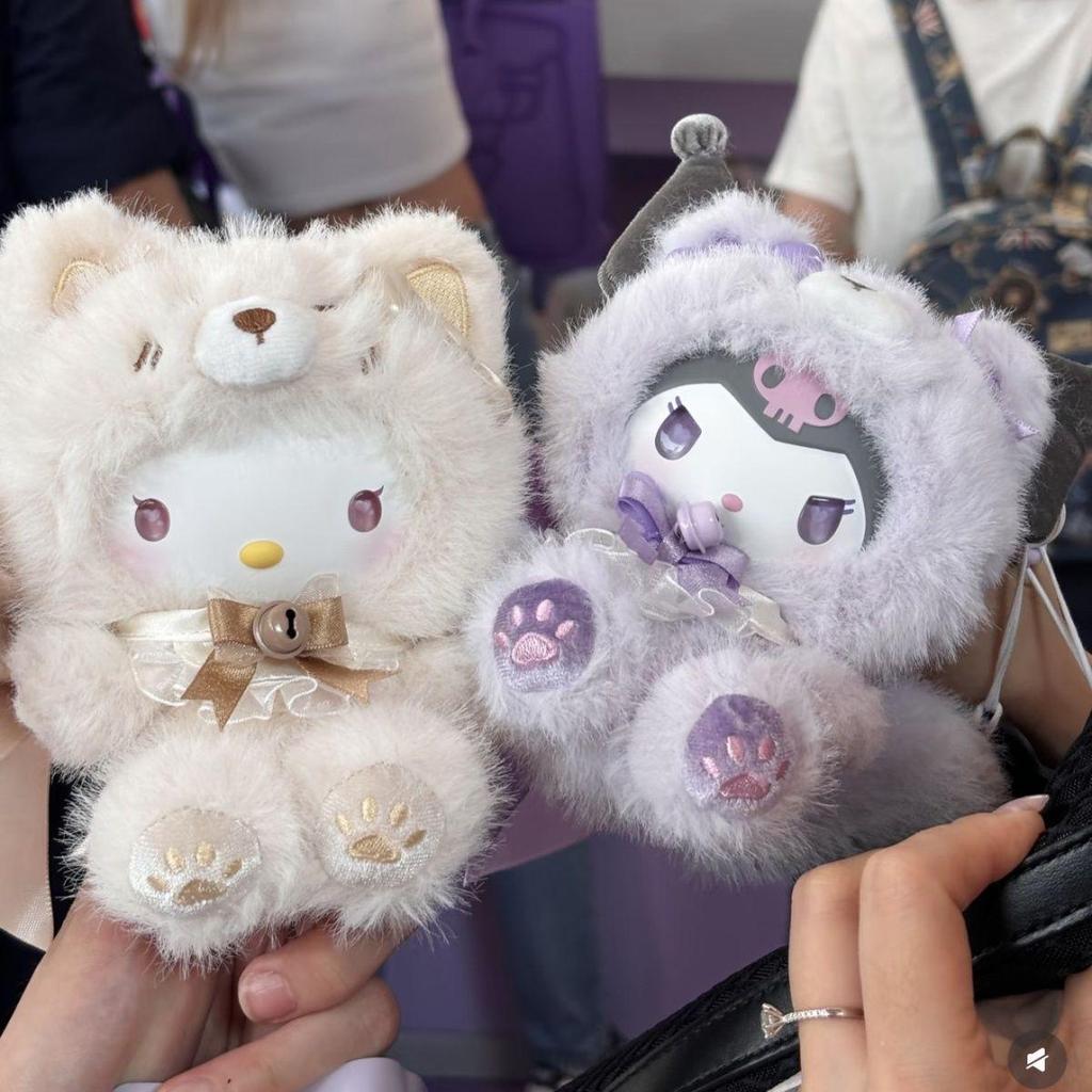 Sanrio Island Fox Mystery Box ตุ๊กตาไวนิล Series จี้น่ารักอินเทรนด์เล่นตกแต่งของขวัญ