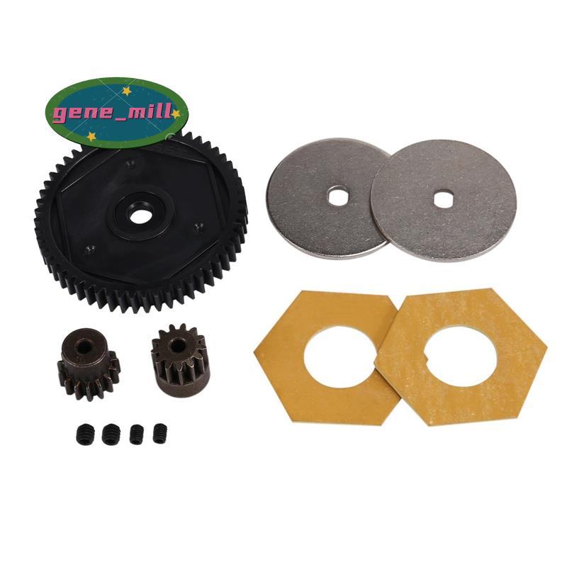 54T Spur Gear 13T & 15T เกียร์มอเตอร์สําหรับ SCX10 II 90046 90047 1/10 RC Crawler รถอะไหล่อัพเกรด,สี