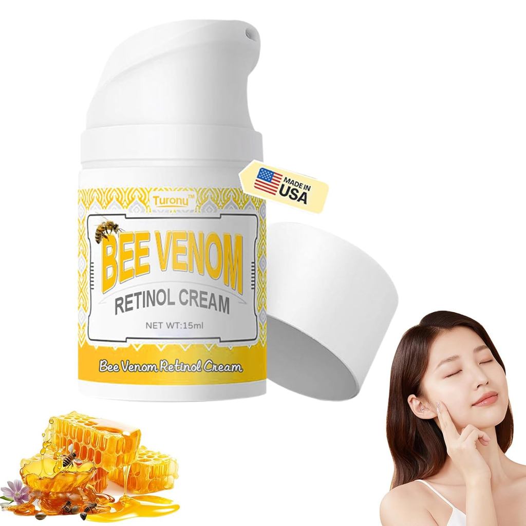 Bee Venom Retinol Skin Salve Ointment, Bee Venom Retinol Treatment Cream, 2025 New Bee Venom Skin Tr