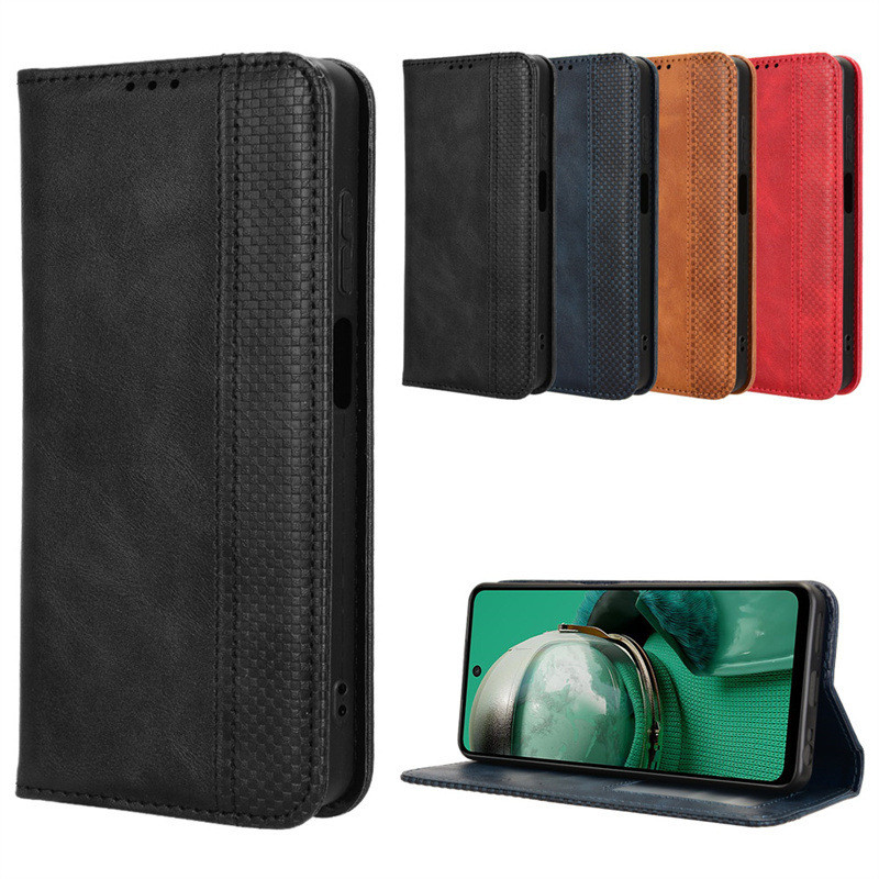 เหมาะสําหรับ HMD Pulse Pro เคสโทรศัพท์ HMD Pulse + เคสหนังโทรศัพท์ Magnetic Flip Card เคสป้องกัน