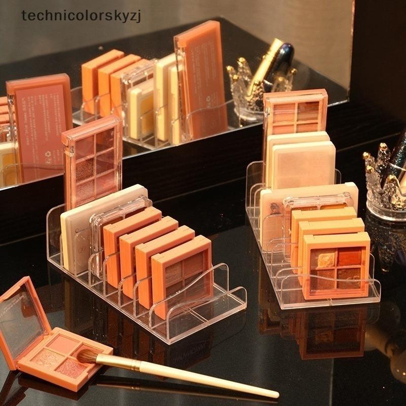 TECH ใหม่อายแชโดว์ Palette Organizer Eyepowder ถาดเครื่องสําอาง Ra แต่งหน้า Toolspartment สําหรับผู้หญิงแต่งหน้า DDC