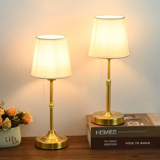 LED Wireless Touch Night Light โคมไฟตั้งโต๊ะ โคมไฟร้านอาหาร โคมไฟอ่านหนังสือ แบบชาร์จไฟได้สําหรับร้านอาหารตกแต่งห้องนอน