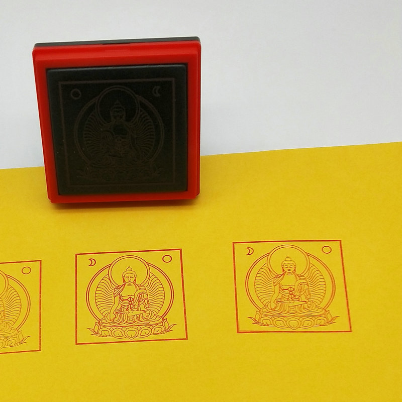 Fu Fu Fudo พระพุทธรูป Fudo Tathagata Seal Ah Yan Tathagata Oriental Miaoxi เบรค Earth อุปกรณ์พุทธซีล