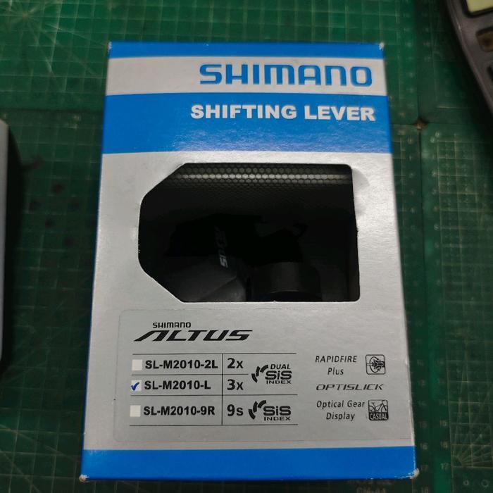 คันเกียร์ Shimano Altus Shifter SL-M2010 3 x 9 ความเร็ว Altus M2010 Shimano Original พร้อมกล่อง - ซ้