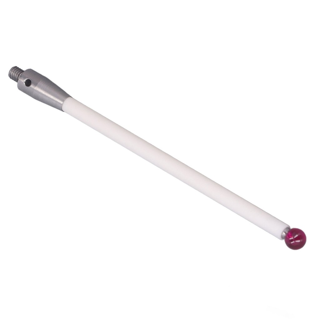 สนุก~ A‐5000‐3712 CMM Probe Stylus Ruby Ball Tip เซรามิค Stem เครื่องมือเครื่อง Probe เข็ม M4 ด้าย