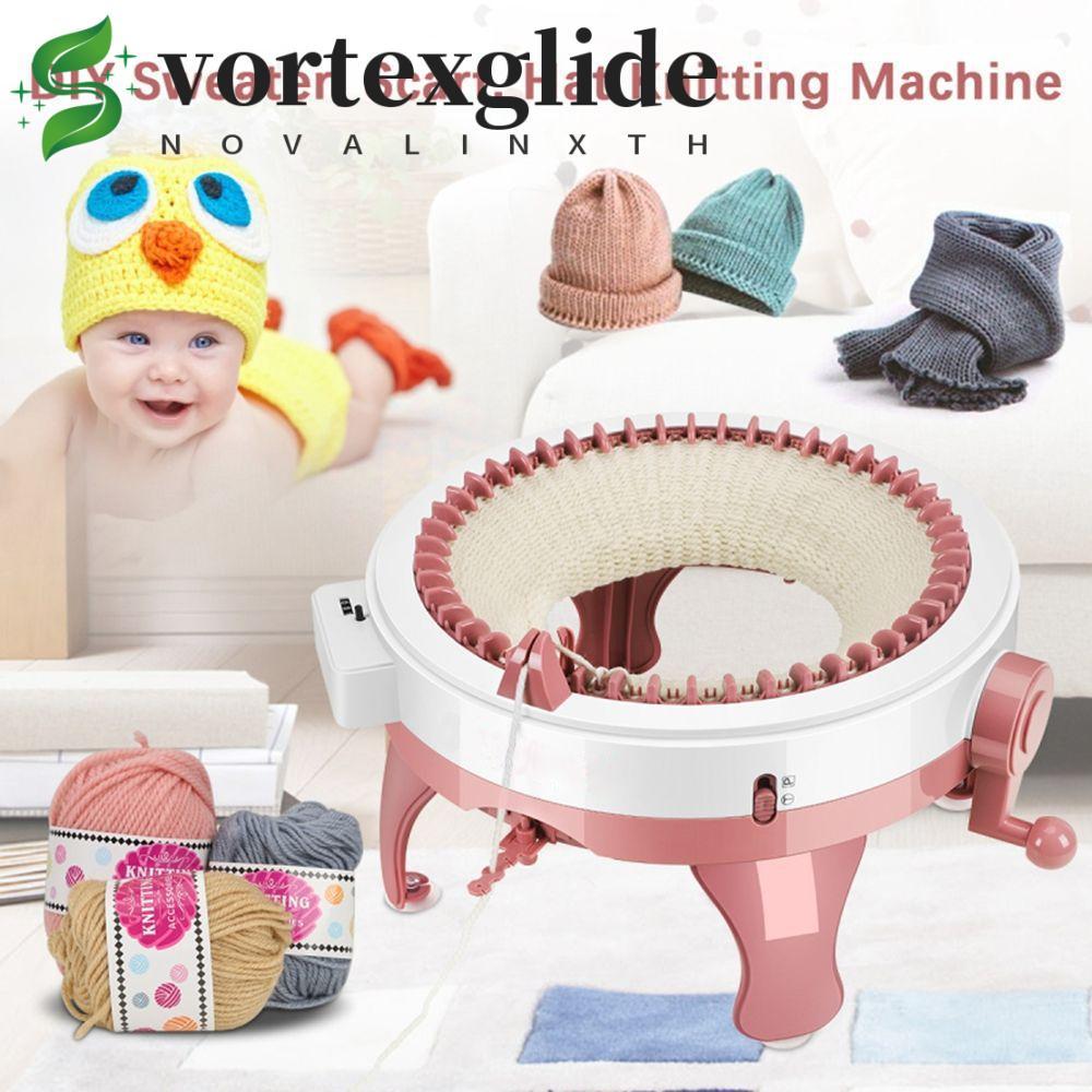 VORTEXGLIDE ถักผ้าวูล|DIY Creative Knit Loom Hand-Loom Play House ของเล่นเสื้อกันหนาวหมวกจักรเย็บผ้า