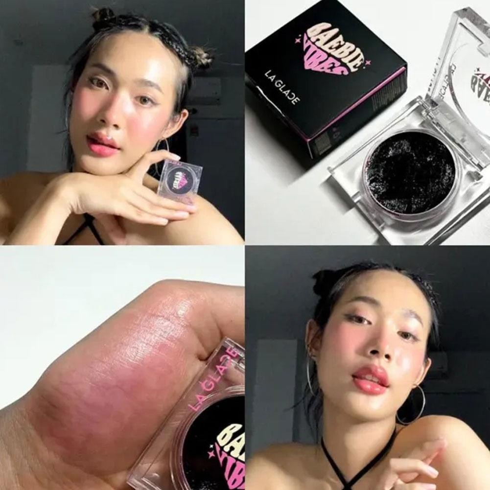 Magic Cheek Ph Laglace Draglas Black Blush Waterproof Smooth Cream Blusher Jelly F7b2