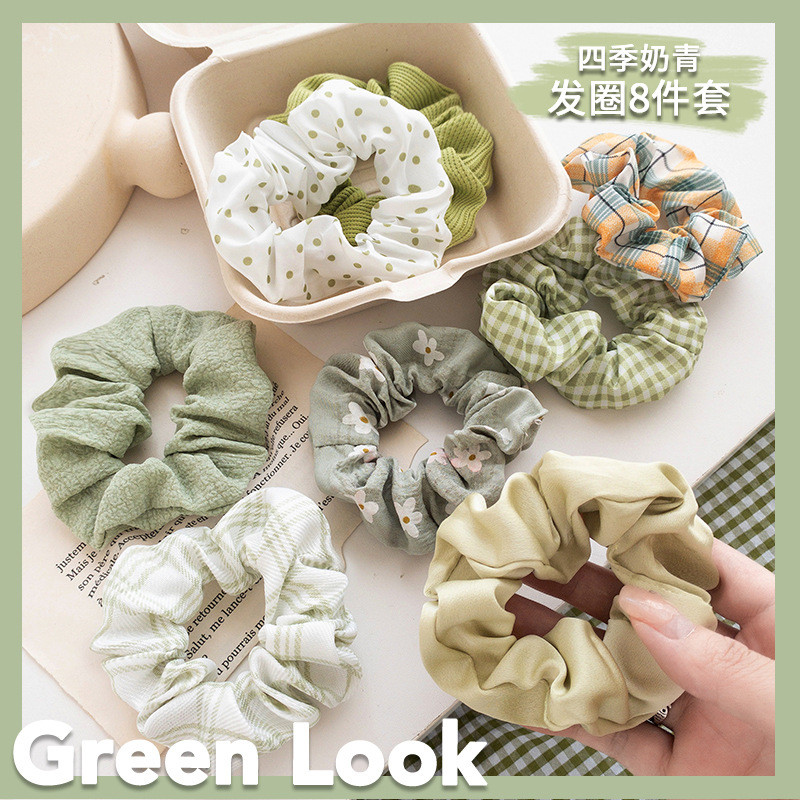 ของประดับผมทรงเกาหลี พร้อมเข็มขัดหนังสำหรับผมและหัว - รูปที่ 2