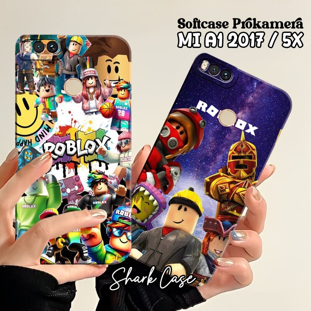 HP Softcase REDMI A1 2017 / REDMI 5X / 4X / 4A / 5A / 6A / 7A / 9A / 5 / 5 PLUS / 6 เกมอนิเมะ Roblox