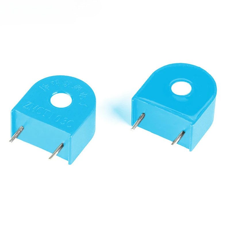 2pcs Current Transformer ZMCT103C Micro Precision Blue Current Transformer 5A/5mA Sensor