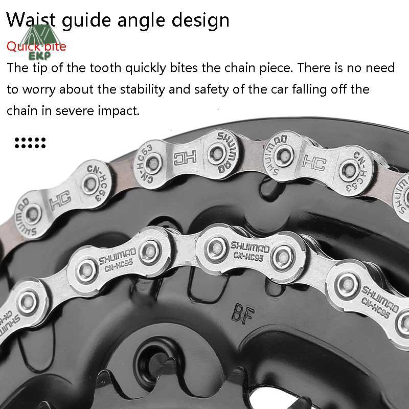 [EKP] 6 7 8 9 10Speed โซ่จักรยาน HG40 HG53 HG73 HG95 HG601 HG701 HG901 M7100 M8100 M9100 116 Links R