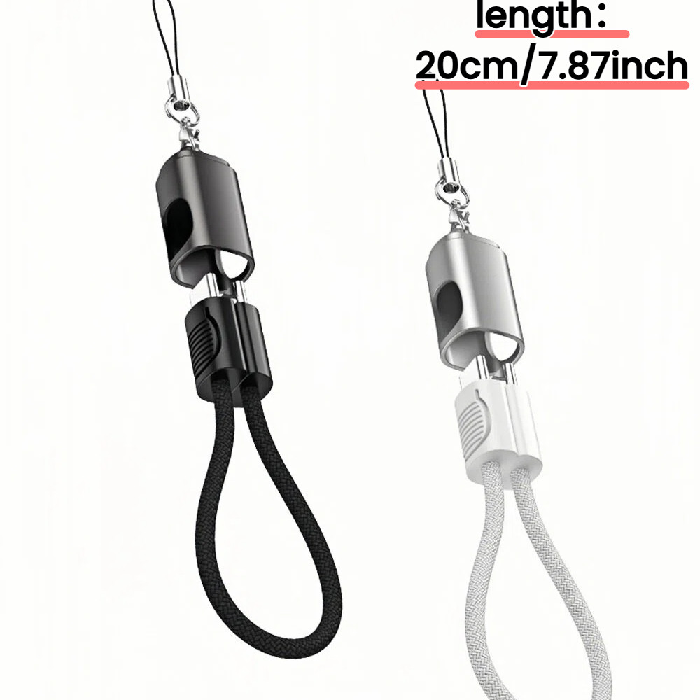 Elough แบบพกพาสั้น 0.2M ประเภท C ถึง Type C สายพร้อมเชือกเส้นเล็ก 65W PD Fast สายชาร์จสําหรับโทรศัพท์มือถือ Power Bank สาย - รูปที่ 7