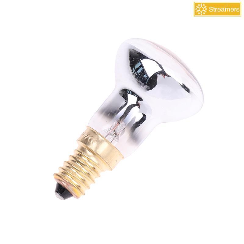 {Streamers} 1 ชิ้นเปลี่ยนโคมไฟลาวา E14 R39 30W 230V Spotlight Screw In Light Bulb Clear Reflector Sp