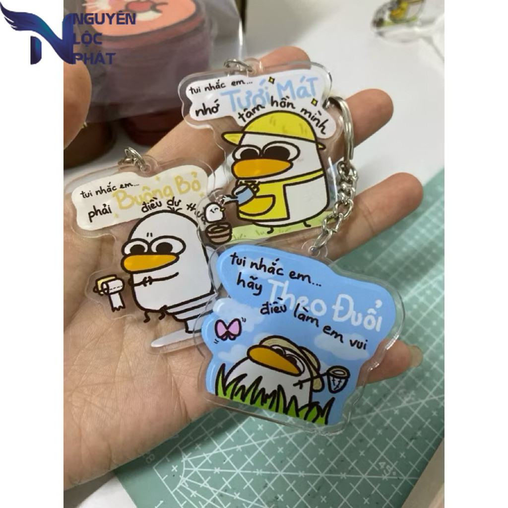 GIFT MESSAGE KEYCHAIN -