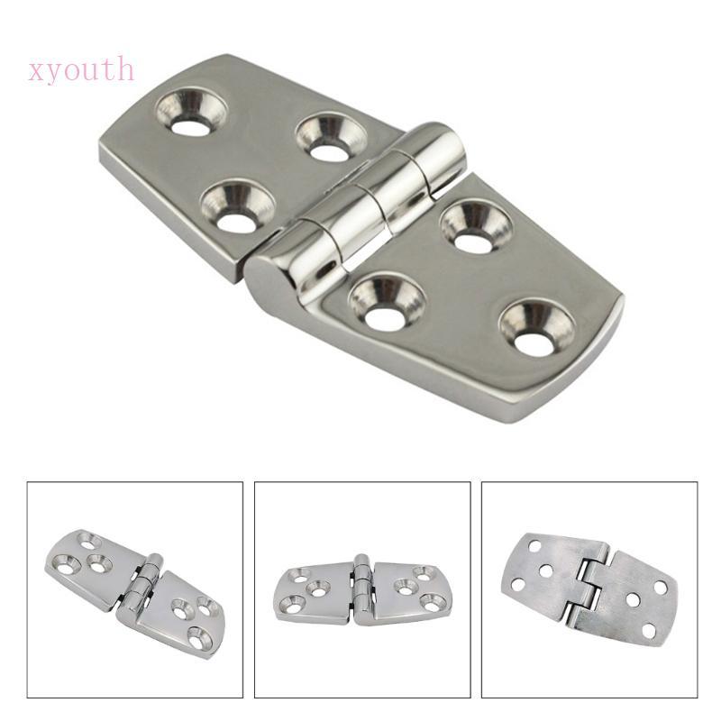 XY เรือบานพับ 316Strap ประตูหน้าต่างตู้ Deck Flush Mount สําหรับ Marine Yacht Camper