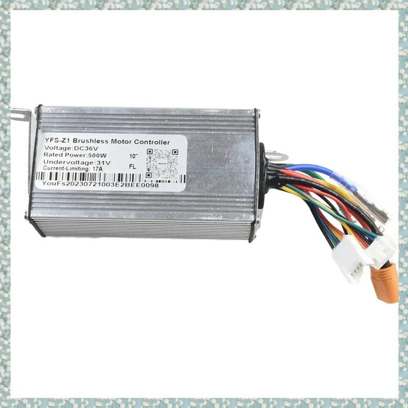 [h5bl3j6wj.ph] 500W 36V 17A สกู๊ตเตอร์ไฟฟ้าตัวควบคุมคันเร่งสําหรับสกู๊ตเตอร์กีฬากลางแจ้งขนาด 10 นิ้ว