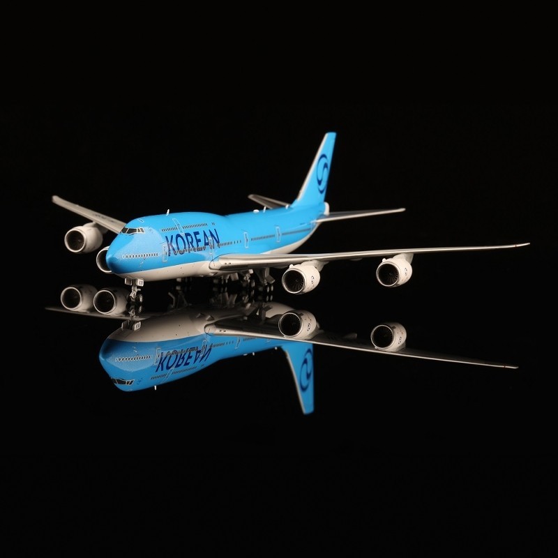 HX Models Daehan Airlines B747-8 เครื่องบินโลหะผสมรุ่น HL7638 ภาพวาดใหม่ 1/400