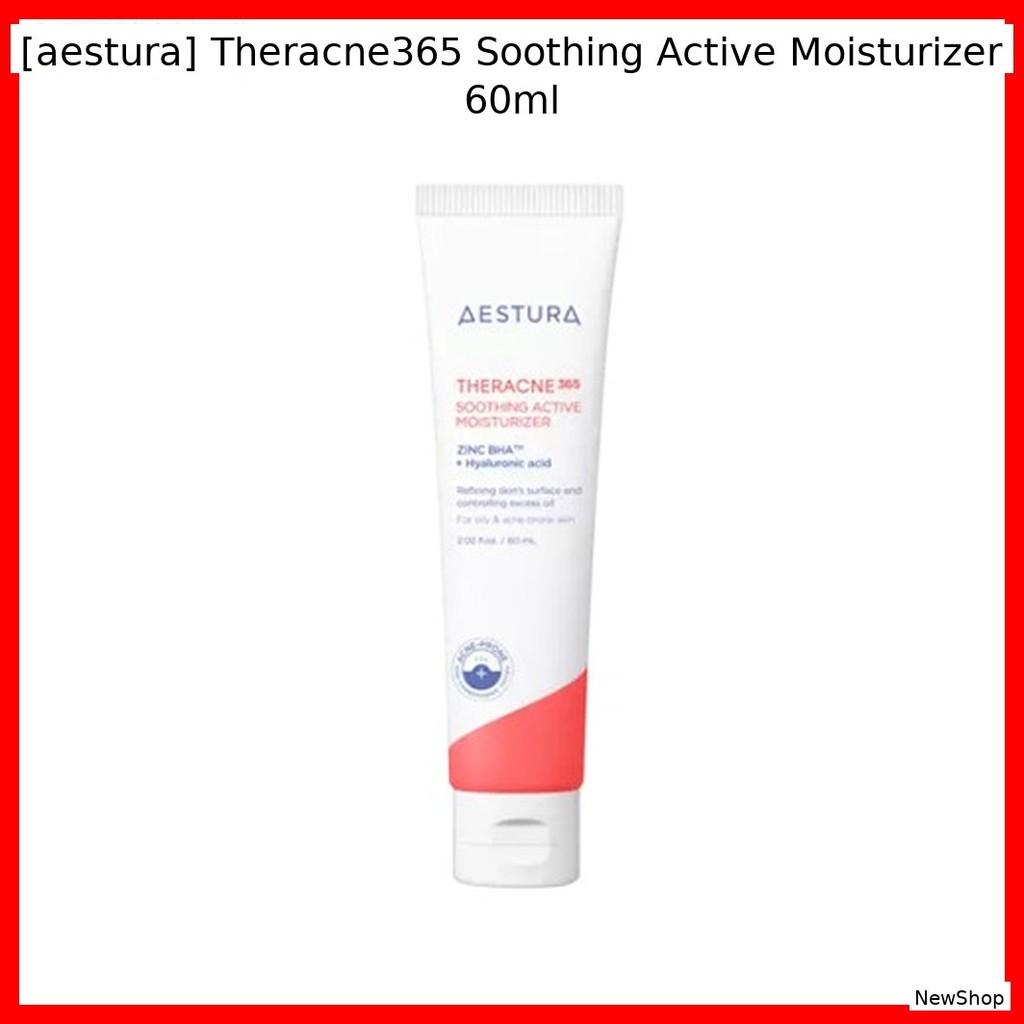 [aestura] Therecne365 Soothing Active Moisturizer 60ml / Soothing, Hydrating by NewShop