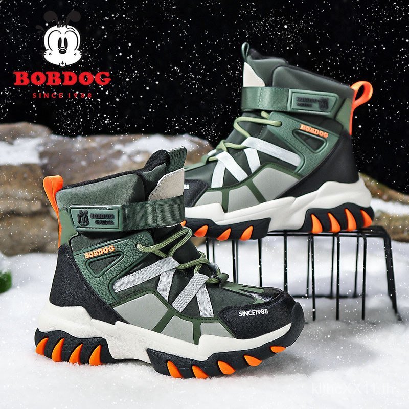 รองเท้าเด็ก Babudou สำหรับลุยหิมะ สไตล์ใหม่จาก Xicheng