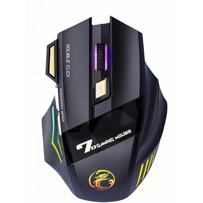 mouse bluetooth เมาส์ไร้สาย Tap Big Hand Gaming เมาส์ไร้สายโหมดคู่ Bluetooth