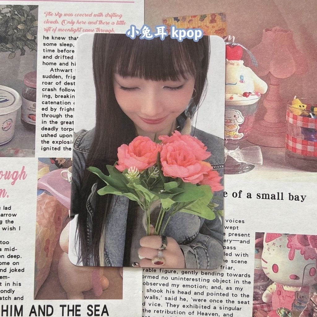 สมบัติสัตว์ประหลาด Babymonster ruka การ์ดเคียนดอกไม้หมอกเล็ก