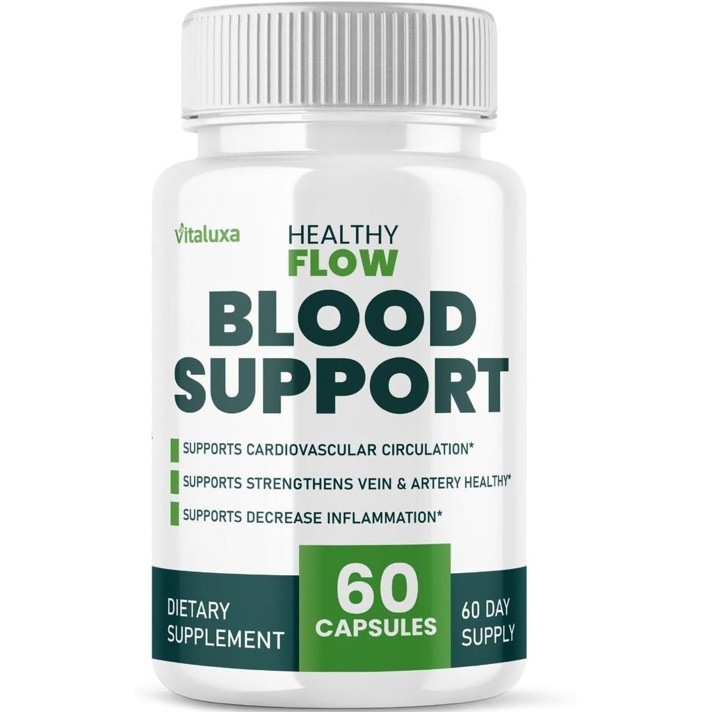 Healthy Flow Blood Support - HealthyFlow อาหารเสริมแคปซูลสําหรับ Neuropathy Balance Control ผู้ชายผู
