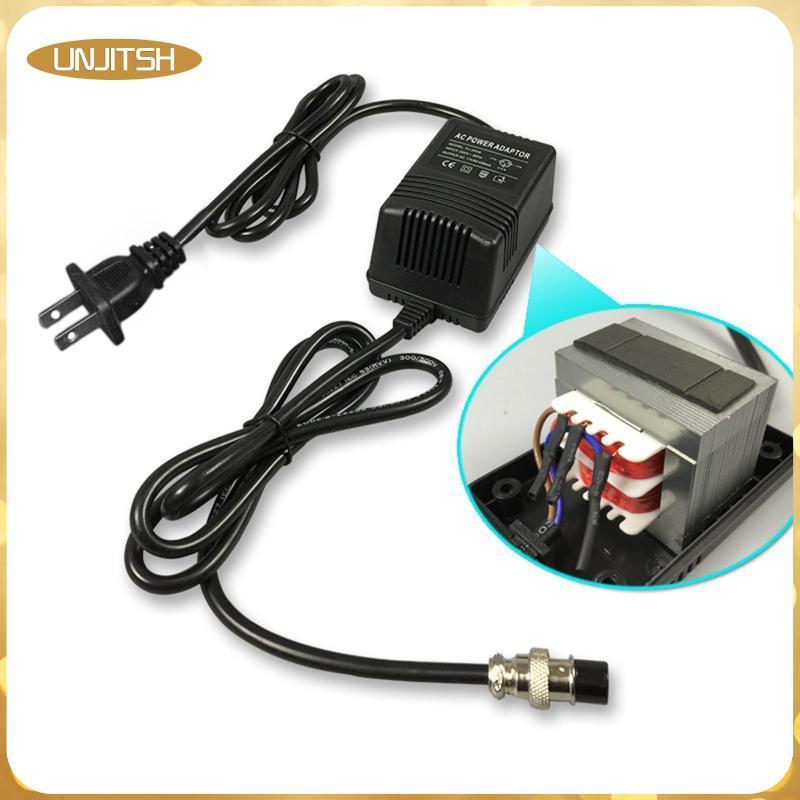 [unjitsh] เครื่องผสมเสียงอะแดปเตอร์ภายนอกน้ําหนักเบาแบบพกพาผสมอะแดปเตอร์จ่ายไฟสําหรับปาร์ตี้ KTV Sta