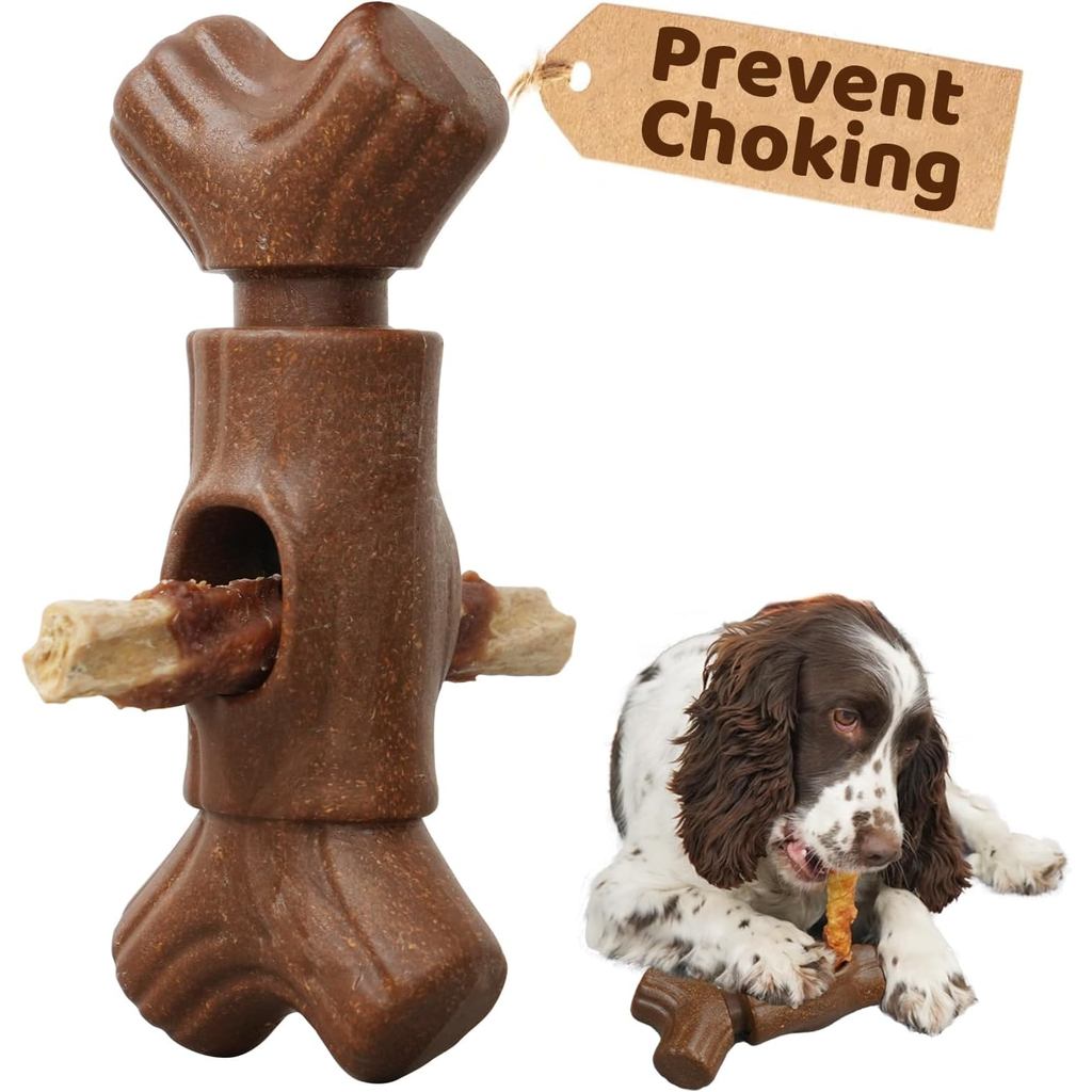 Bully Stick Holder สําหรับสุนัข-สําหรับ Aggressive Chewers Treat Chew Holder, Heavy Duty Yak Chew ขอ