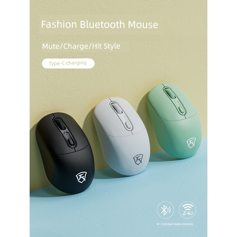 mouse wireless เมาส์ไร้สาย Gaming Mechanical Luminous เมาส์ไร้สายมูลค่าสูง