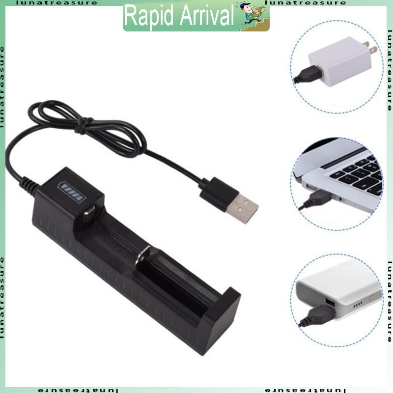 เครื่องชาร์จ USB lun สําหรับเครื่องชาร์จแบตเตอรี่ลิเธียม 2V 18650 18490 4 ก้อน