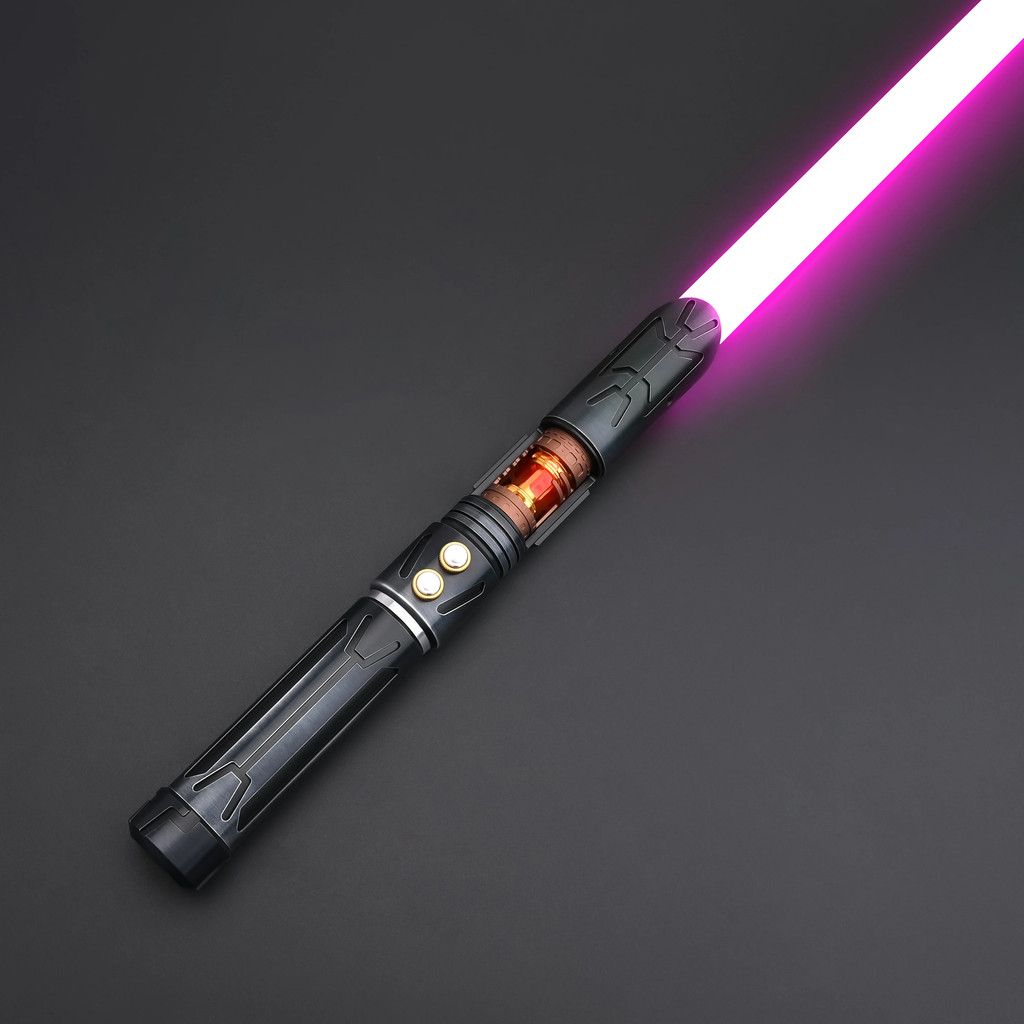 TXQSABER คริสตัล Lightsaber RGB SNV4 Neo Pixel Smooth Swing โลหะ LED Strip ใบมีด Skywalker Replica ข