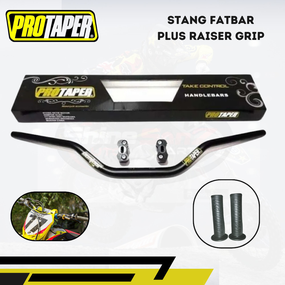 แฮนด์ High Plus Raiser และด้ามจับ Protaper สากล KlX Cb150 Vixion Xabre Xride Etc.