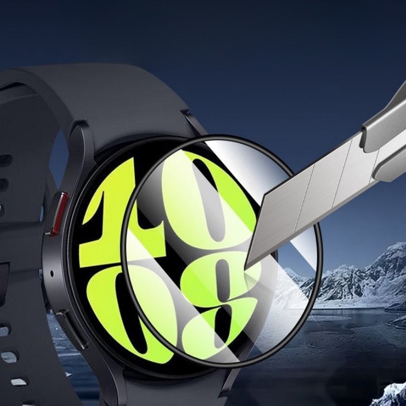 สําหรับ Galaxy Watch 8 7 6 FE Classic Ultra 2025 46 มม.44 มม.40 มม.47 มม.43 มม.Anti Impact ฟิล์มกระจกนิรภัยและ 0.1 มม.Ultra-Thin Hydrogel ฟิล์ม - รูปที่ 6