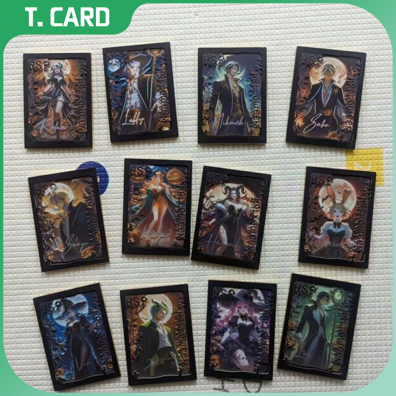 One Piece Collection Card ชุดการ์ดถักหน้าต่าง Oriental Artistic Conception 12 ชิ้น
