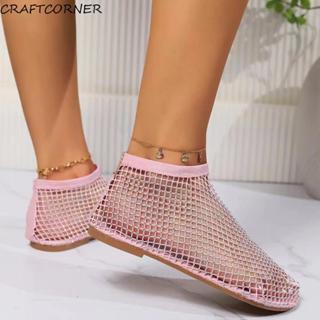 CRAFTCORNER รองเท้าแตะตาข่ายสำหรับริมทะเล ออกแบบแฟชั่นกันลื่…