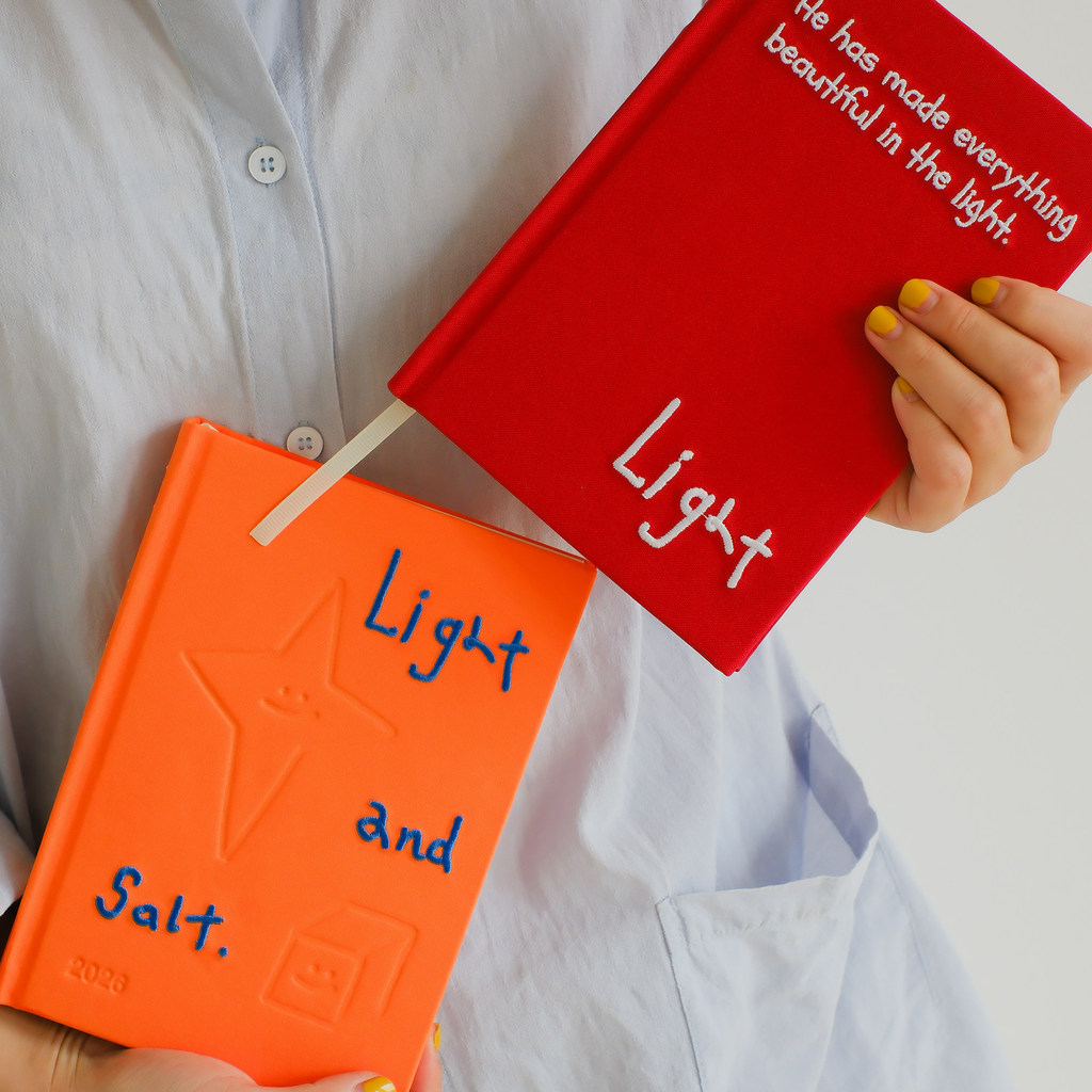 Guangyan Life Store 2026 Schedule Book Design Whole Year Plan Notebook Notebook/Guanghe Salt/Light