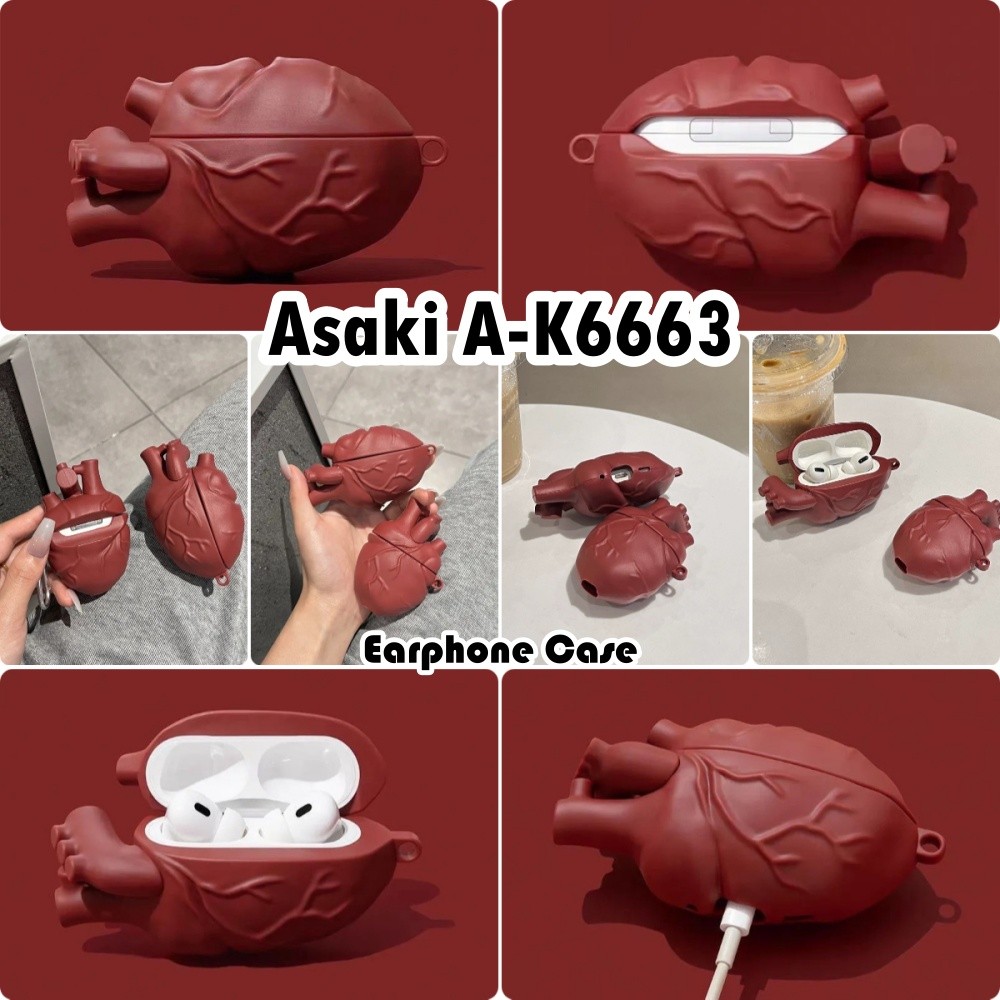 ส่วนลดFor Asaki A-K6663 Case เคสหูฟังจําลองการ์ตูนปลอกซิลิโคนอ่อนนุ่ม