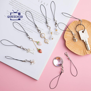 สายคล้องโทรศัพท์มือถือ พวงกุญแจ เชือกคล้องพวงกุญแจ เชือกก้าม…