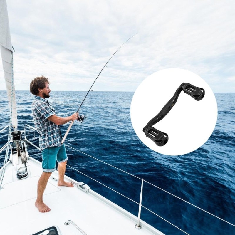 CH คาร์บอนไฟเบอร์ตกปลา Baitcast Reels Handle Double Rocker Light น้ําหนัก Water Drop Reels ตกปลา Ree